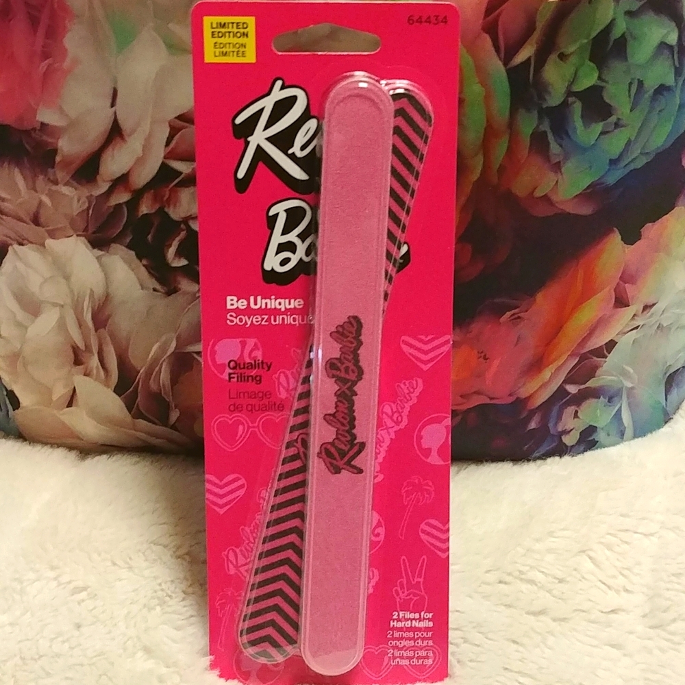 NWT Barbie x Revlon Set of 2 Limited Edition Nail Files